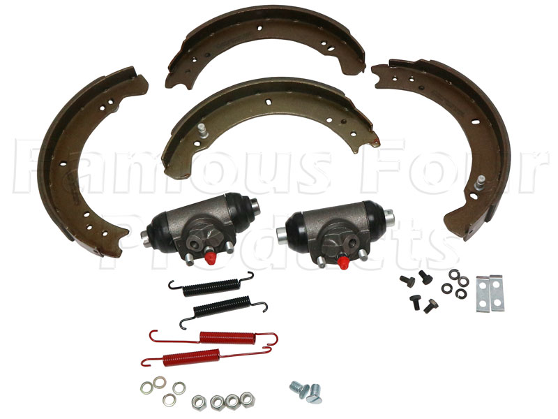 FF011716 - Brake Shoe & Wheel Cylinder Axle Kit - Land Rover Series IIA/III