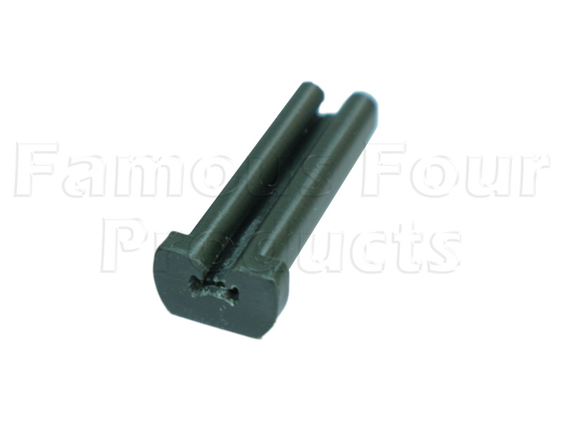 FF011757 - Nylon End Insert for Sliding Side Window Lower Support Channel - Classic Range Rover 1970-85 Models