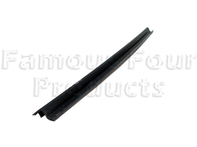 FF011833 - Aluminium Channel for Rubber - Sliding Side Window Vertical End - Classic Range Rover 1970-85 Models