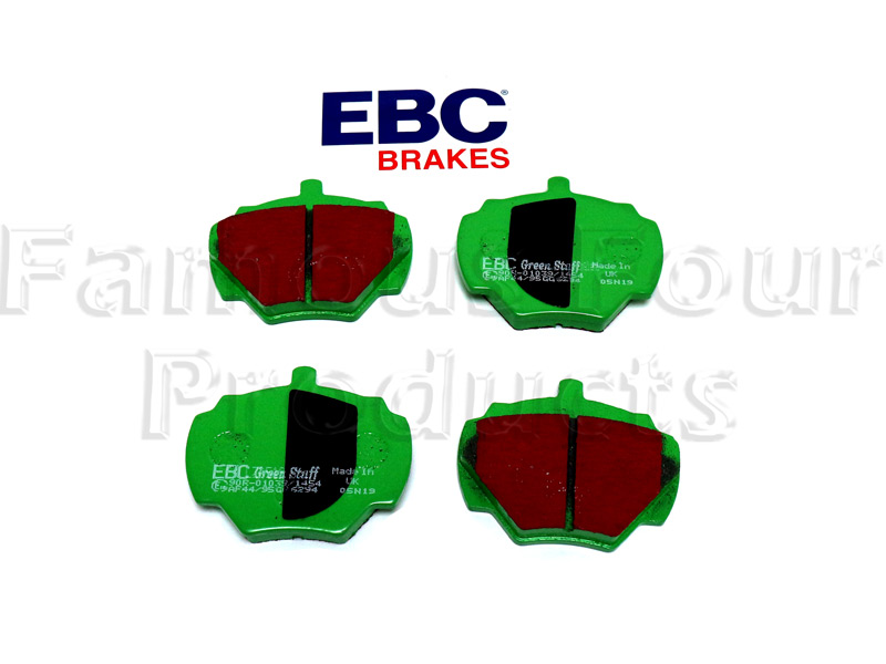 Brake Pad Axle Set - Land Rover 90/110 & Defender (L316) - Rear Brakes