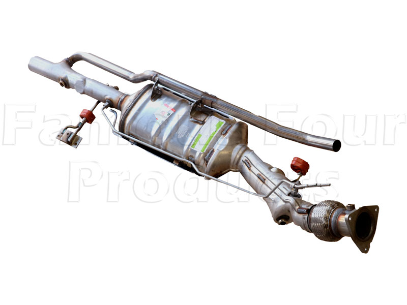 Catalyst and Diesel Particle Filter (DPF) - Land Rover Discovery Sport (L550) - Exhaust