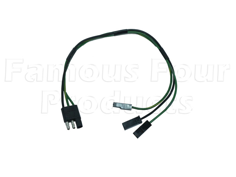 Wiring Harness - Heater Control Lever - Land Rover 90/110 & Defender (L316) - Cooling & Heating