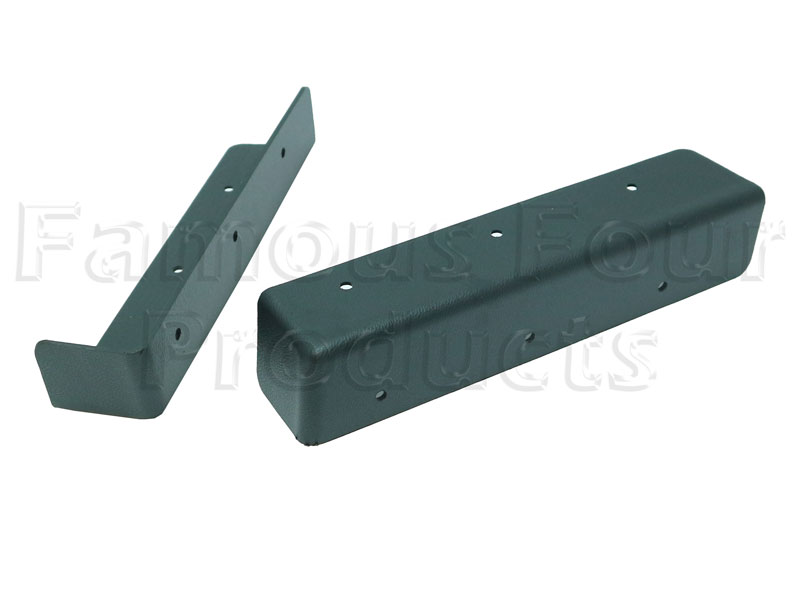 Seat Box Outer Vertical Corner Protector Trims - Land Rover 90/110 and Defender - Interior