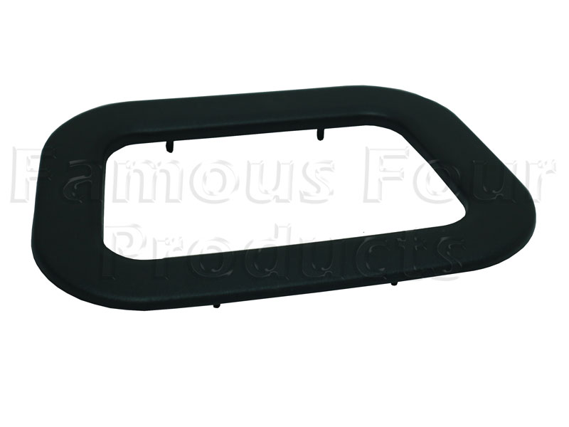 Black Surround Trim for Inner Pull Handle - Classic Range Rover 1986-95 Models - Tailgates & Fittings