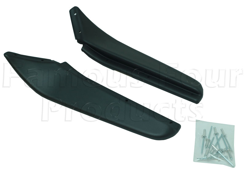 Wheel Arch Extension Flare SMOOTH FINISH - Front - Land Rover 90/110 & Defender (L316) - Body Fittings