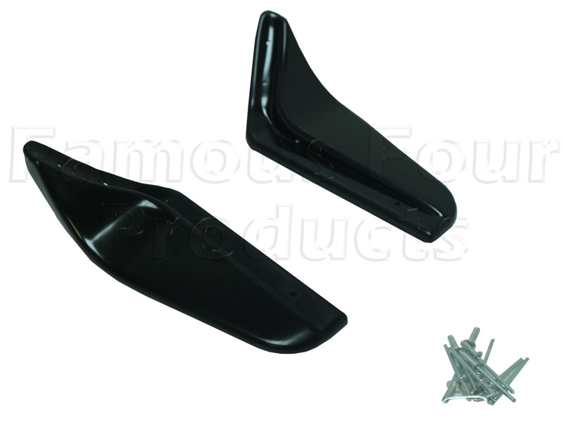 FF012107 - Wheel Arch Extension Flare SMOOTH FINISH - Rear - Land Rover 90/110 & Defender