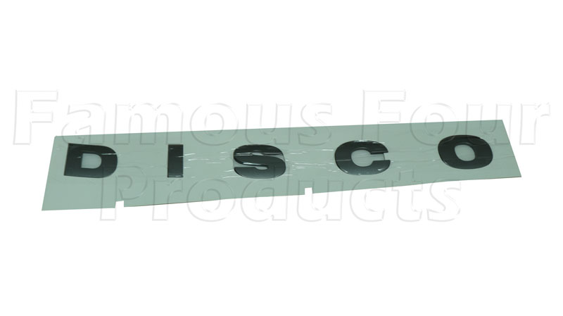 D I S C O  Bonnet Lettering - Land Rover Discovery 4 (L319) - Body
