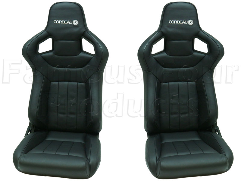 Corbeau Low Base Sports Seats - Land Rover 90/110 & Defender (L316) - Interior