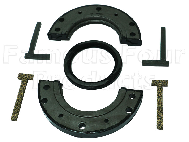 Rear Crank Oil Seal - Full Kit - Land Rover Series IIA/III - 2.25 Diesel Engine