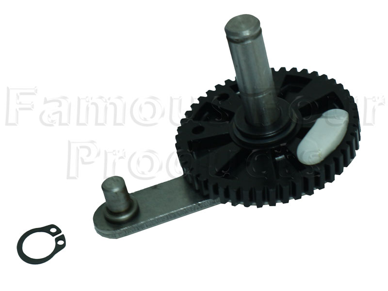 Wiper Motor Drive Gear Wheel and Link Arm - Land Rover 90/110 and Defender - Body Fittings