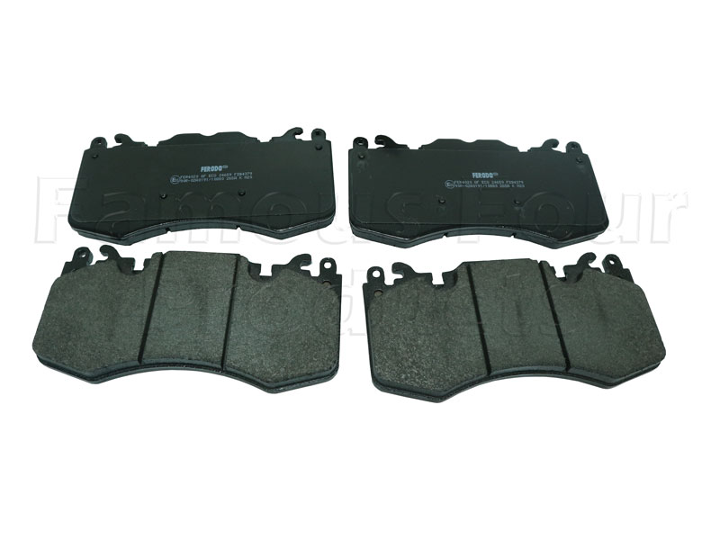 Brake Pad Axle Set - Range Rover 2013-2021 Models (L405) - Brakes