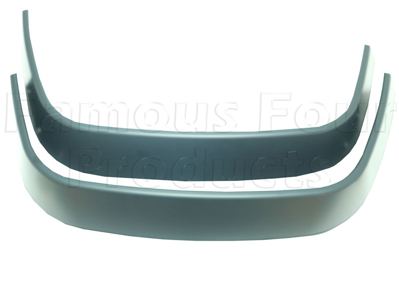 Wheel Arch Eyebrow Spats (Matt Black) - Land Rover 90/110 & Defender (L316) - Body Fittings