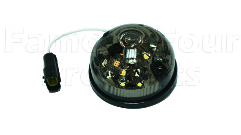 Front Indicator Lamp - Smoked LED - Land Rover 90/110 & Defender (L316) - Lighting