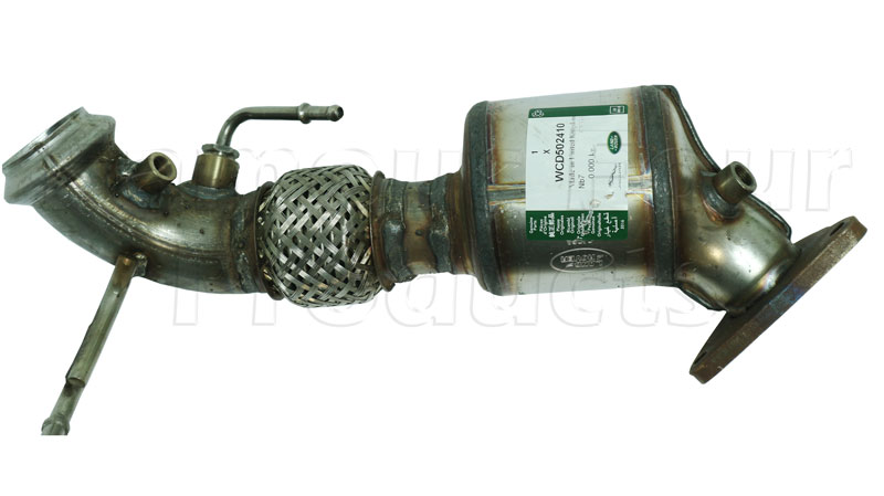 Downpipe with Catalytic Convertor - Range Rover Third Generation up to 2009 MY (L322) - Exhaust