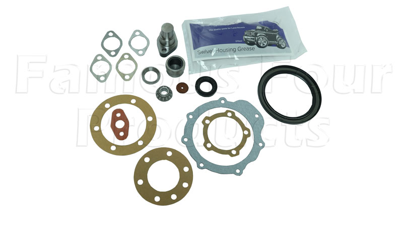 Kit - Swivel Housing Chrome Ball Overhaul - NO BALL - Land Rover 90/110 & Defender (L316) - Front Axle