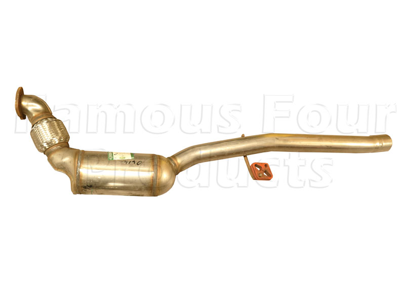 Catalytic Convertor with Front Pipe - Land Rover Discovery 3 - Exhaust