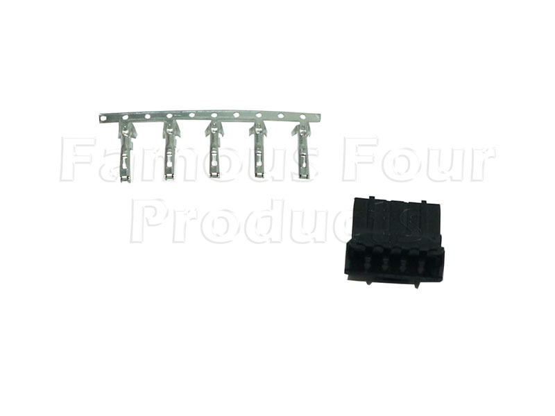5 Way Connector Plug for Fog Lamp Switch - Land Rover 90/110 & Defender (L316) - General Electrical Parts