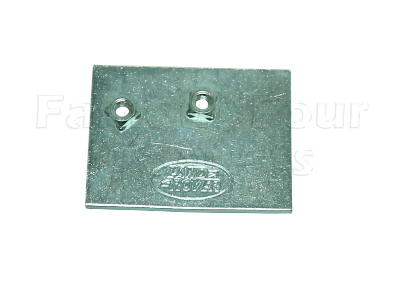 FF012599 - Captive Nut Plate for Door Striker - Land Rover 90/110 & Defender