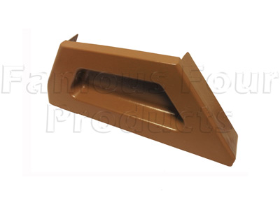 FF012621 - Seat Plinth Outer Trim Cover - Slight Second - Range Rover Classic 1970-85 Models