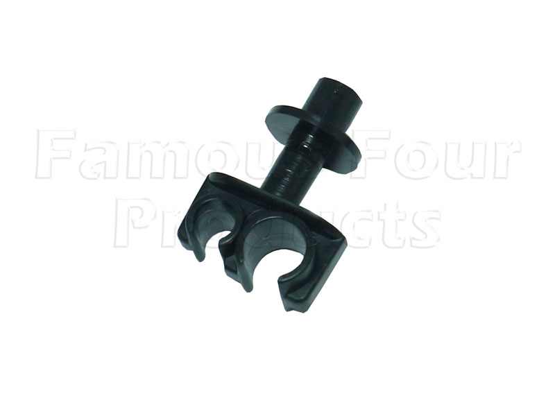 Fuel Pipe Clip - Double - Classic Range Rover 1986-95 Models - Fuel & Air Systems