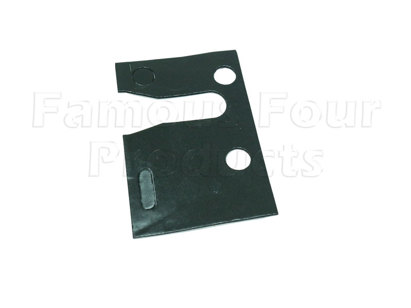 FF012716 - Gasket - Between Door Latch and Door - Land Rover 90/110 & Defender