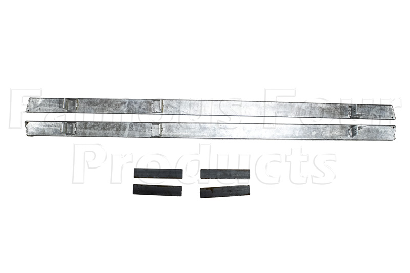Galvanised Series IIA/III Rock Sliders - Land Rover Series IIA/III - Accessories