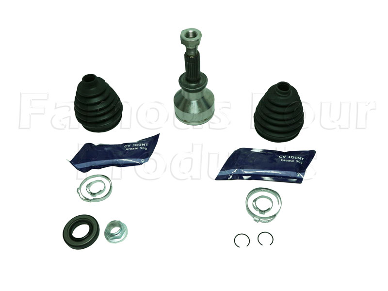 Front CV Joint Kit - Land Rover Discovery Series II (L318) - Propshafts & Axles