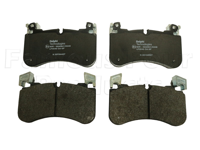 FF012821 - Brake Pad Axle Set - Land Rover Discovery 5 (2017 on)