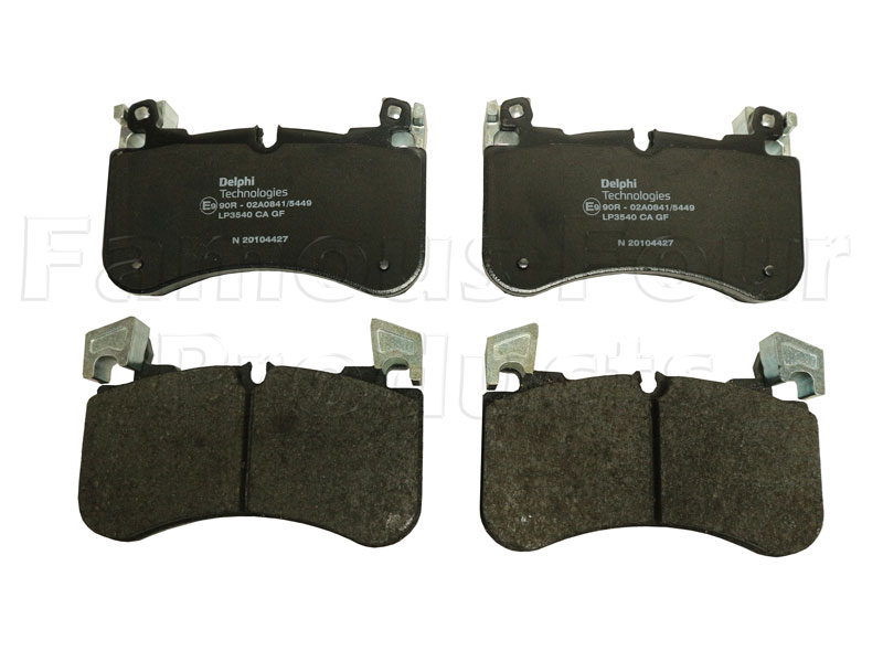 FF012821 - Brake Pad Axle Set - Range Rover 2013-2021 Models