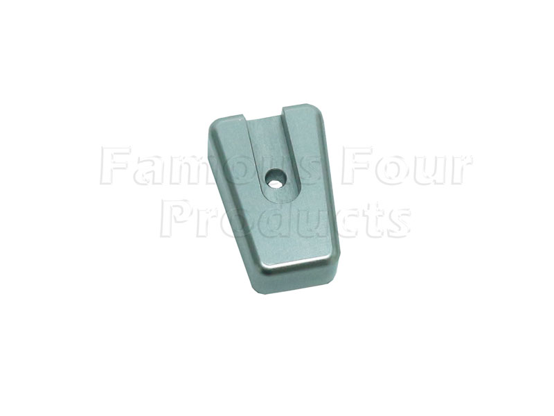 FF012855 - Knob - Heater Control - Anodised Aluminium - Land Rover 90/110 & Defender