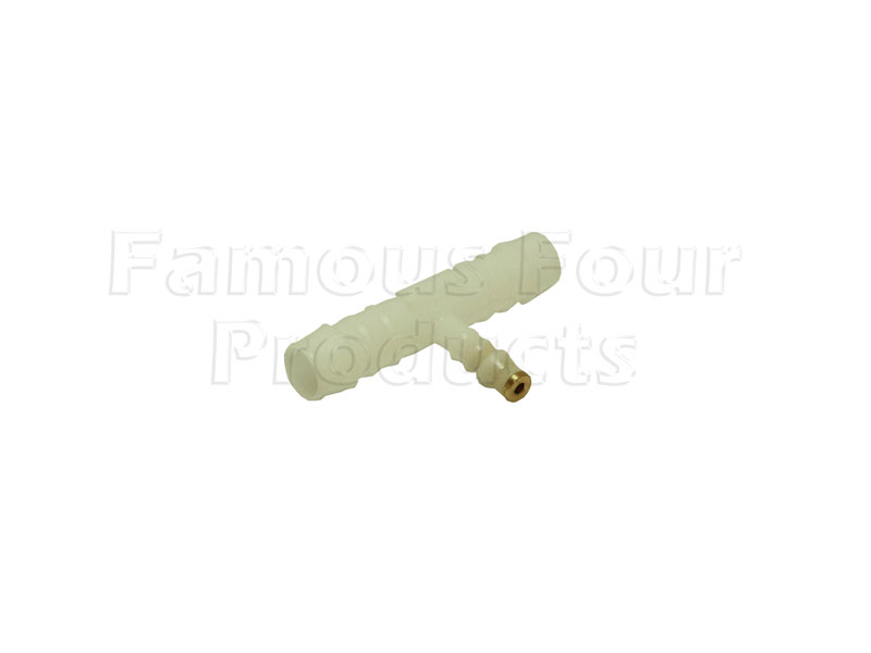 T Piece Connector - for Crankcase Breather Hoses - Range Rover Classic 1986-95 Models - 3.5 V8 EFi Engine