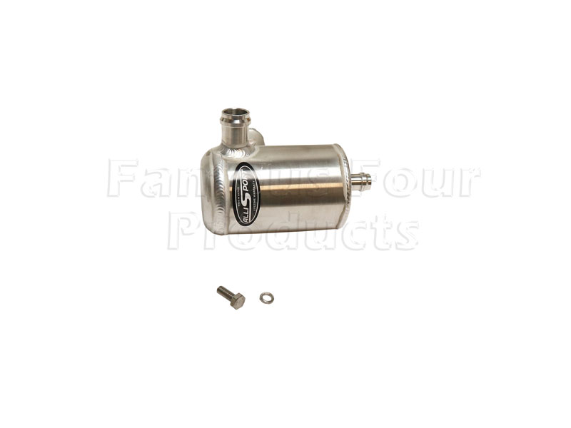 FF012887 - Engine Crankcase Breather Oil Seperator - Aluminium - Classic Range Rover 1986-95 Models