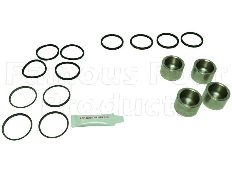 Piston & Seal Kit - Brake Calipers - Stainless Steel - Land Rover Discovery 1994-98 - Brakes