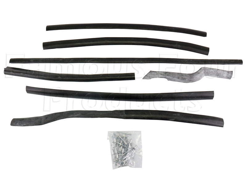 FF012911 - Rear Second Row Side Door Aperture Seal Kit - Land Rover Series IIA/III