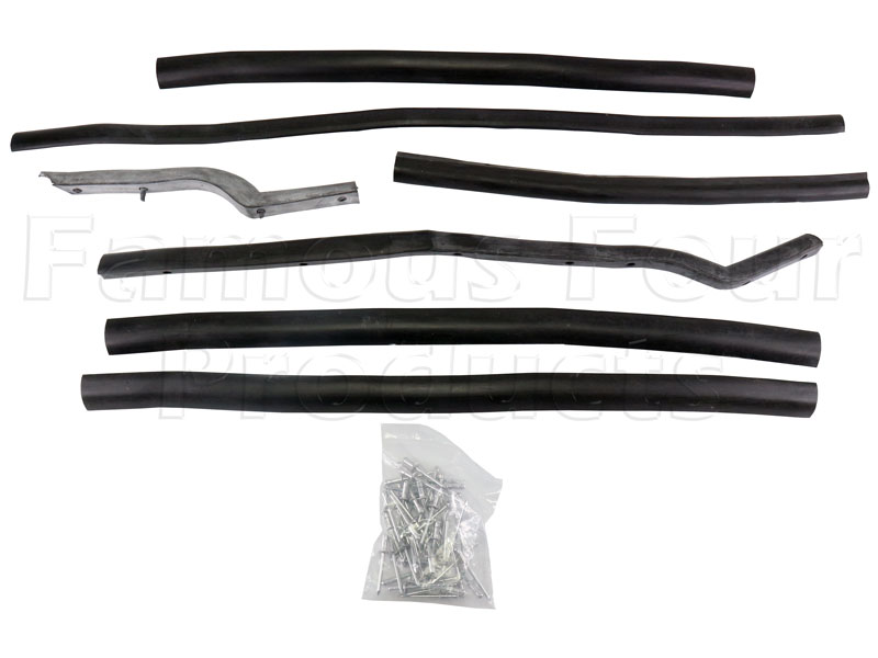 Rear Second Row Side Door Aperture Seal Kit - OEM - Land Rover Series IIA/III - Body