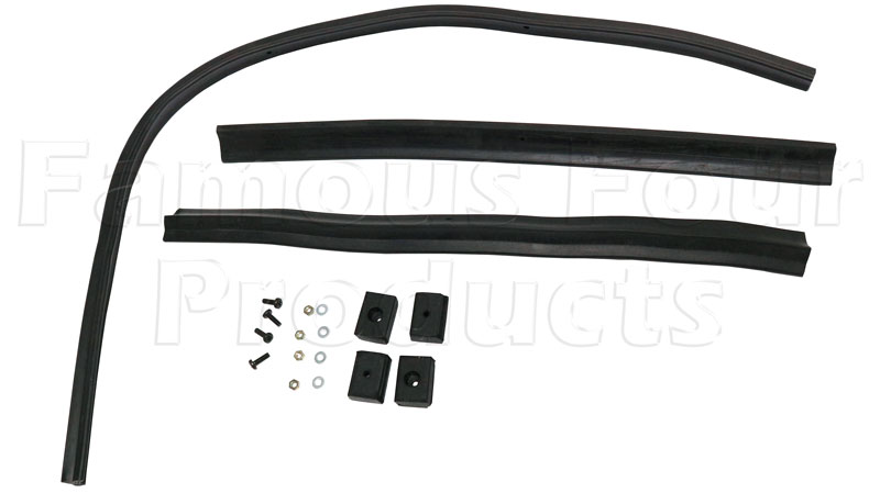 FF012914 - Rear Drop Down Tailgate Aperture Seal Kit - Land Rover Series IIA/III