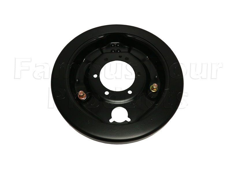 FF012959 - Backing Plate for Brake Drum - Land Rover 90/110 & Defender