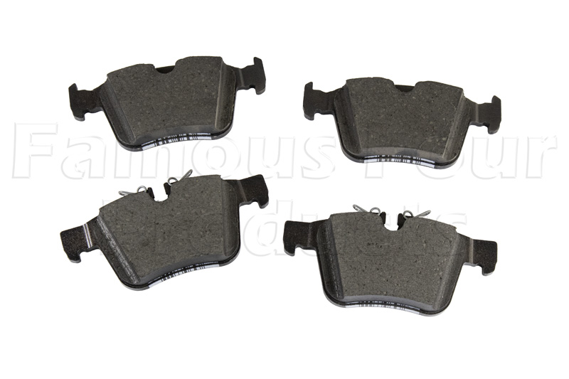 Brake Pad Axle Set - Range Rover Evoque 2019-onwards Models (L551) - Brakes