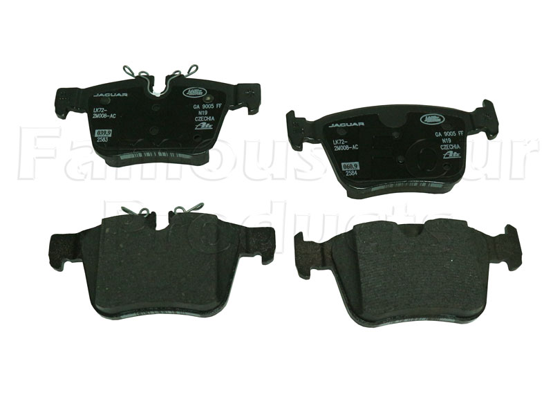 FF012973 - Brake Pad Axle Set - Range Rover Evoque 2019-onwards Models