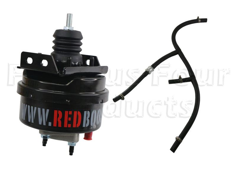 Red Booster Servo Clutch Assist Kit - Land Rover 90/110 & Defender (L316) - Clutch & Gearbox