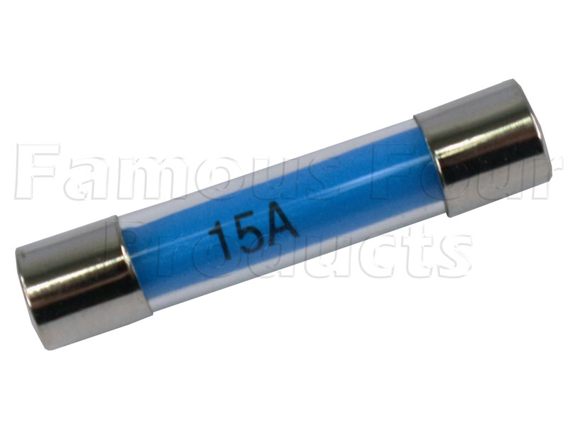 FF013108 - Fuse - 15 Amp Blow - Glass - Land Rover Series IIA/III