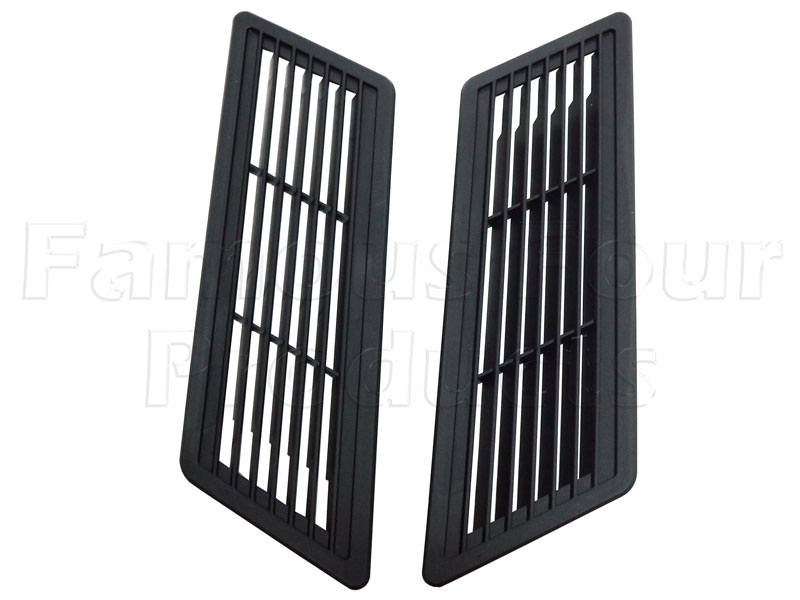 Air Vent Trims - Outer Rear Quarters - Range Rover Classic 1970-85 Models - Body