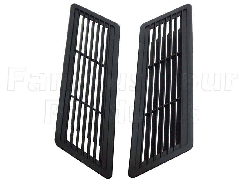 FF013205 - Air Vent Grille Trims - Outer Rear Quarters - Classic Range Rover 1986-95 Models