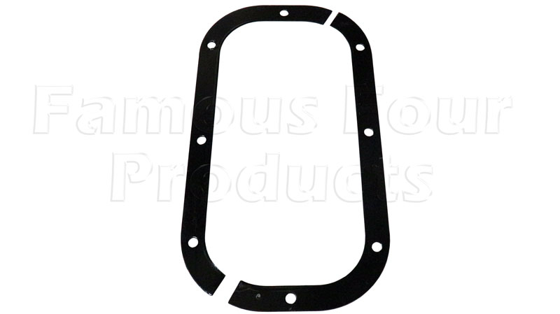 FF013231 - Metal Retaining Surround for Handbrake Rubber Gaiter - Classic Range Rover 1970-85 Models