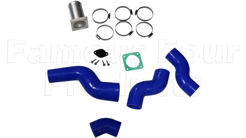 EGR Blanking Kit & Intercooler Silicone Hose Kit - Land Rover Discovery Series II (L318) - Cooling & Heating