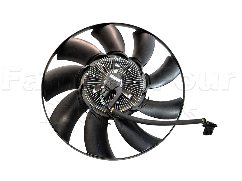 Fan with Viscous Coupling - Land Rover Discovery 4 (L319) - Cooling & Heating