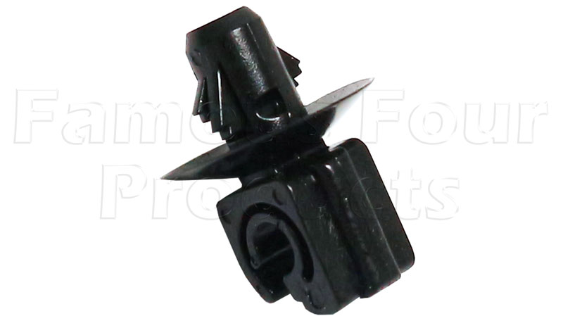 FF013348 - Plastic Clip for Holding Single 3/16 Brake Pipe - Land Rover 90/110 & Defender