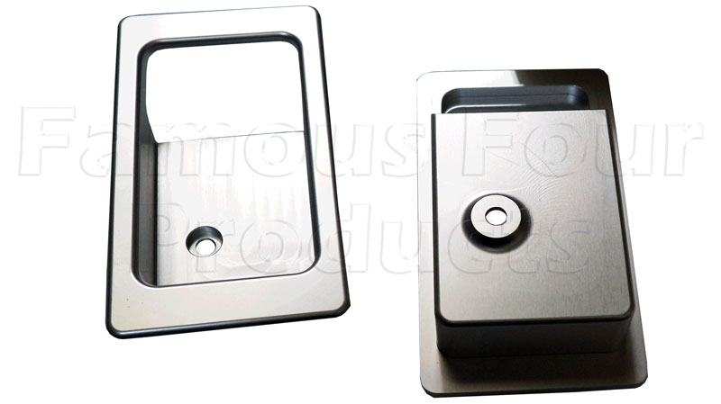 Surrounds for Front Door Pull Handles - Internal - Land Rover 90/110 & Defender (L316) - Body Fittings