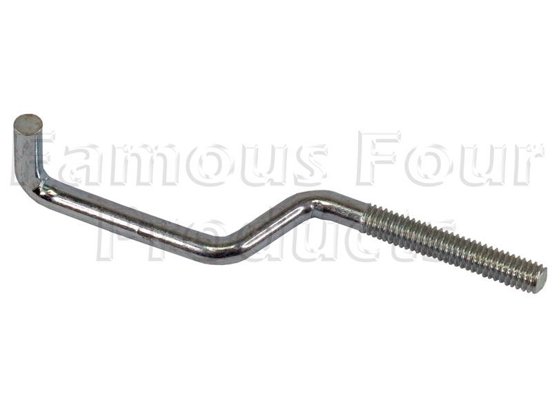 Link Rod - Front Door Outer Handle to Latch - Land Rover 90/110 & Defender (L316) - Body Fittings