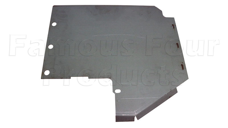 Front Under-Wing Mud Guard Panel - Land Rover Series IIA/III - Body